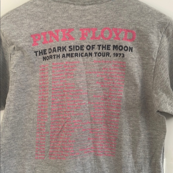Pink Floyd The Dark Side of the Moon 1973 Tour Graphic Tee Unisex - Picture 3 of 13